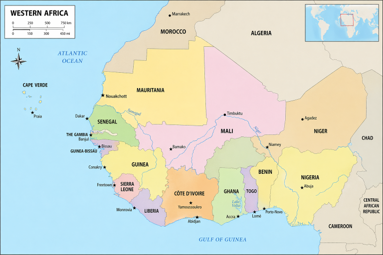 western africa